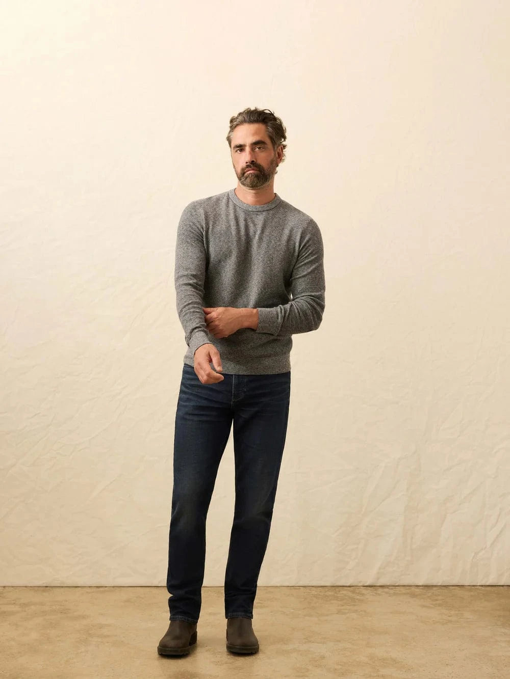 Faherty Sweaters Jackson Crew Sweater
