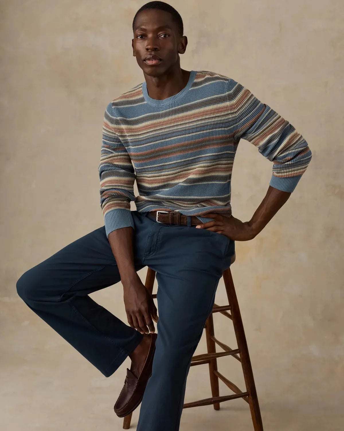 Faherty Sweaters Sunwashed Crewneck Sweater