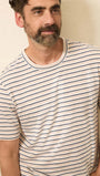 Faherty T-Shirts Canyon Creek Stripe / S Sunwashed Regenerative Tee