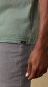 Faherty T-Shirts Short-Sleeve Recycled Cotton Tee in Coastal Sage