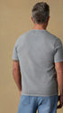 Faherty T-Shirts Short-Sleeve Recycled Cotton Tee in Lakeshore Grey