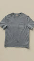 Faherty T-Shirts Short-Sleeve Recycled Cotton Tee in Lakeshore Grey