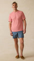 Faherty T-Shirts Sunwashed Pocket Tee in Faded Flag