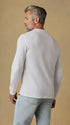 Faherty T-Shirts Sunwashed Slub Henley in White
