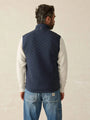 Faherty Vest Epic Quilted Fleece Vest