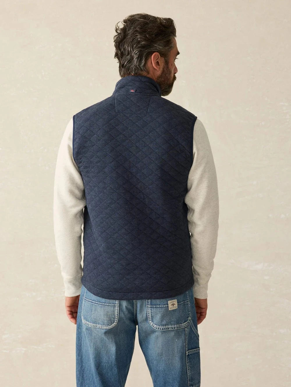 Faherty Vest Epic Quilted Fleece Vest