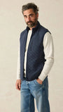 Faherty Vest NYM / S Epic Quilted Fleece Vest