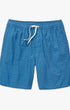 Fair Harbor Swimwear Anchor Swim Short in Electric Blue Geo