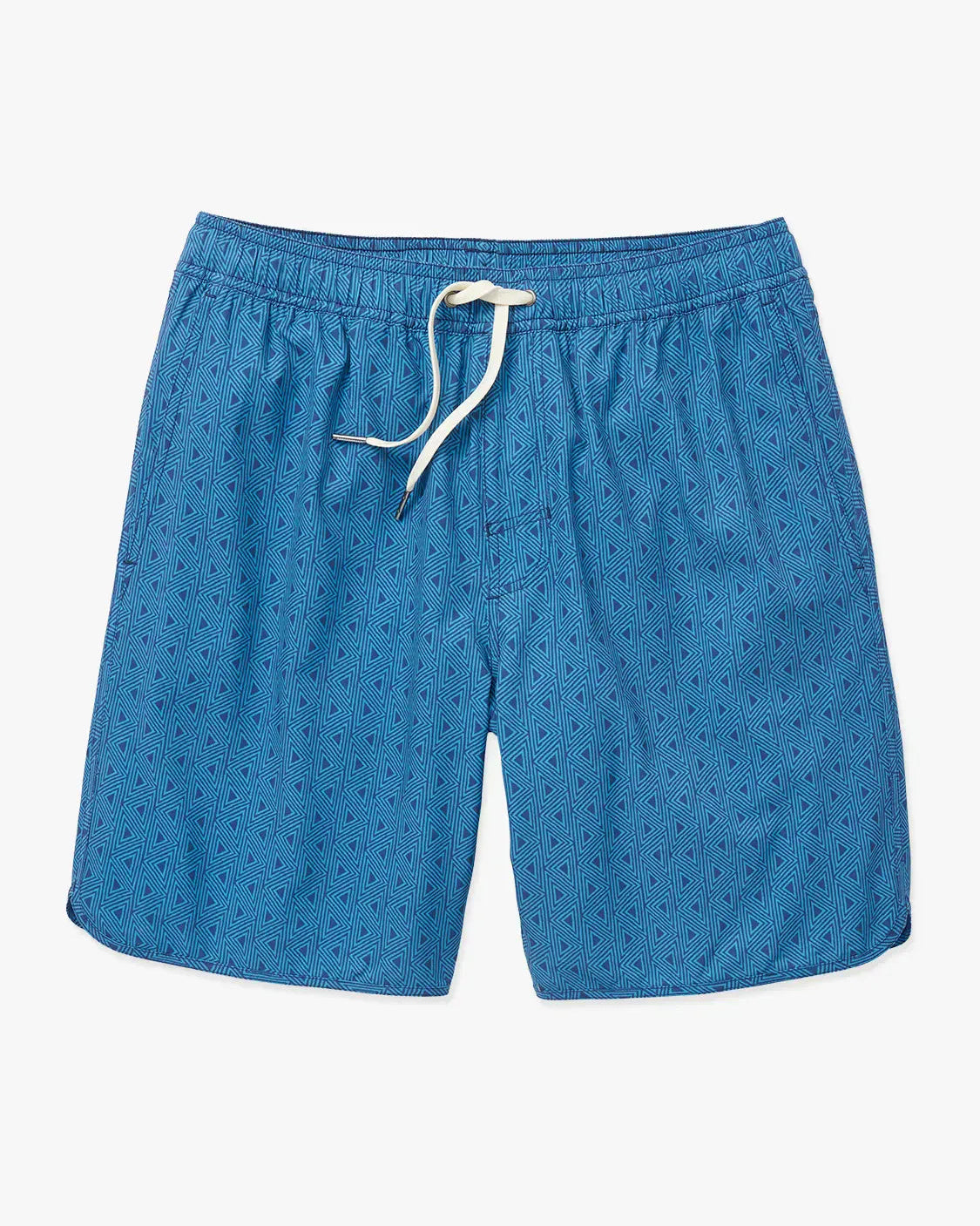 Fair Harbor Swimwear Anchor Swim Short in Electric Blue Geo