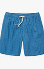 Fair Harbor Swimwear Anchor Swim Short in Electric Blue Geo