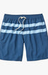 Fair Harbor Swimwear Anchor Swim Short in Light Blue Stripe