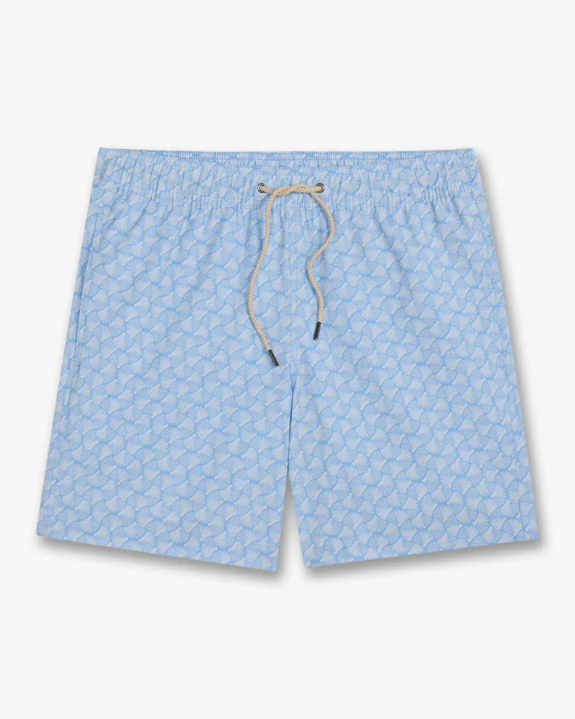 Fair Harbor Swimwear Bayberry Trunk in Sky in Blue Shells