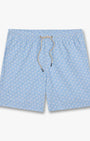 Fair Harbor Swimwear Bayberry Trunk in Sky in Blue Shells