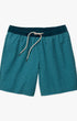 Fair Harbor Swimwear Bayberry Trunk in Sky in Green Wave