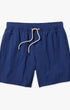 Fair Harbor Swimwear Bayberry Trunk in Sky in Navy Seersucker