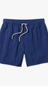 Fair Harbor Swimwear Bayberry Trunk in Sky in Navy Seersucker