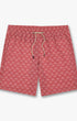 Fair Harbor Swimwear Bayberry Trunk in Sky in Red Palms
