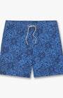 Fair Harbor Swimwear Bayberry Trunk Island Blue Leaves
