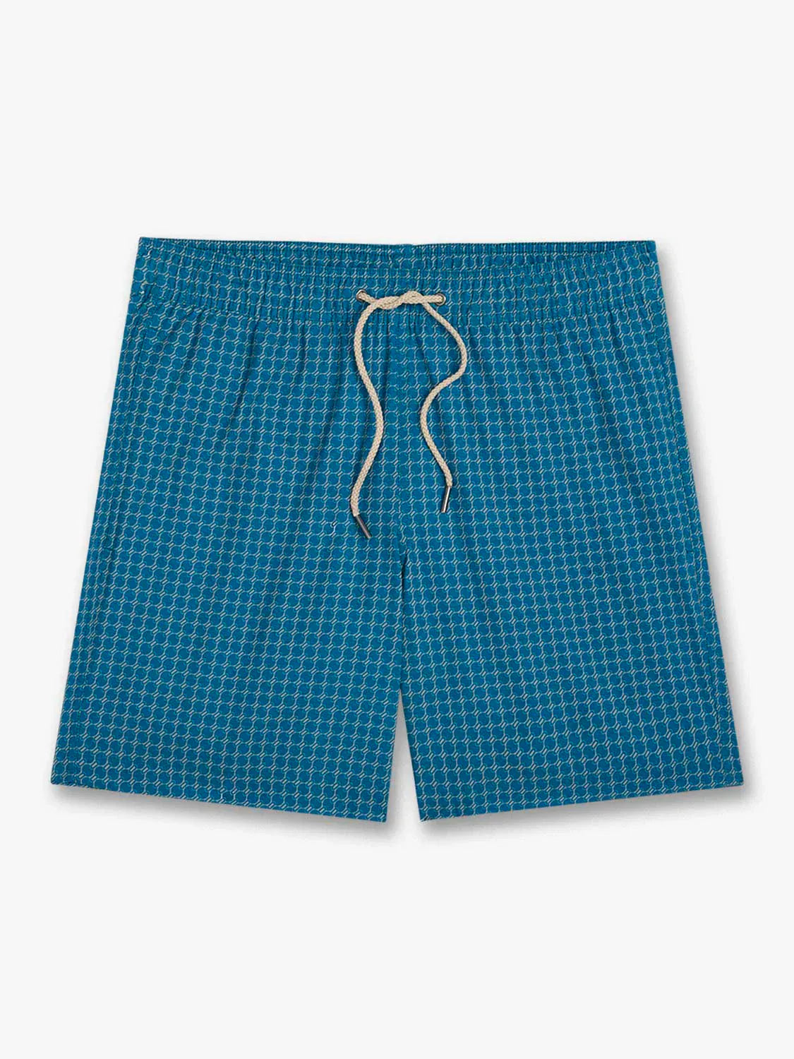 Fair Harbor Swimwear Bayberry Trunk Teal Sea