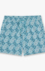 Fair Harbor Swimwear Bungalow Trunk in Bay Blue Sunburst