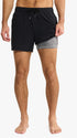 Fair Harbor Swimwear Bungalow Trunk in Black