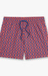 Fair Harbor Swimwear Bungalow Trunk in Cobalt Suns