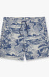 Fair Harbor Swimwear Bungalow Trunk in Silver Palms