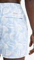 Fair Harbor Swimwear Bungalow Trunk in Sky Blue Leaves