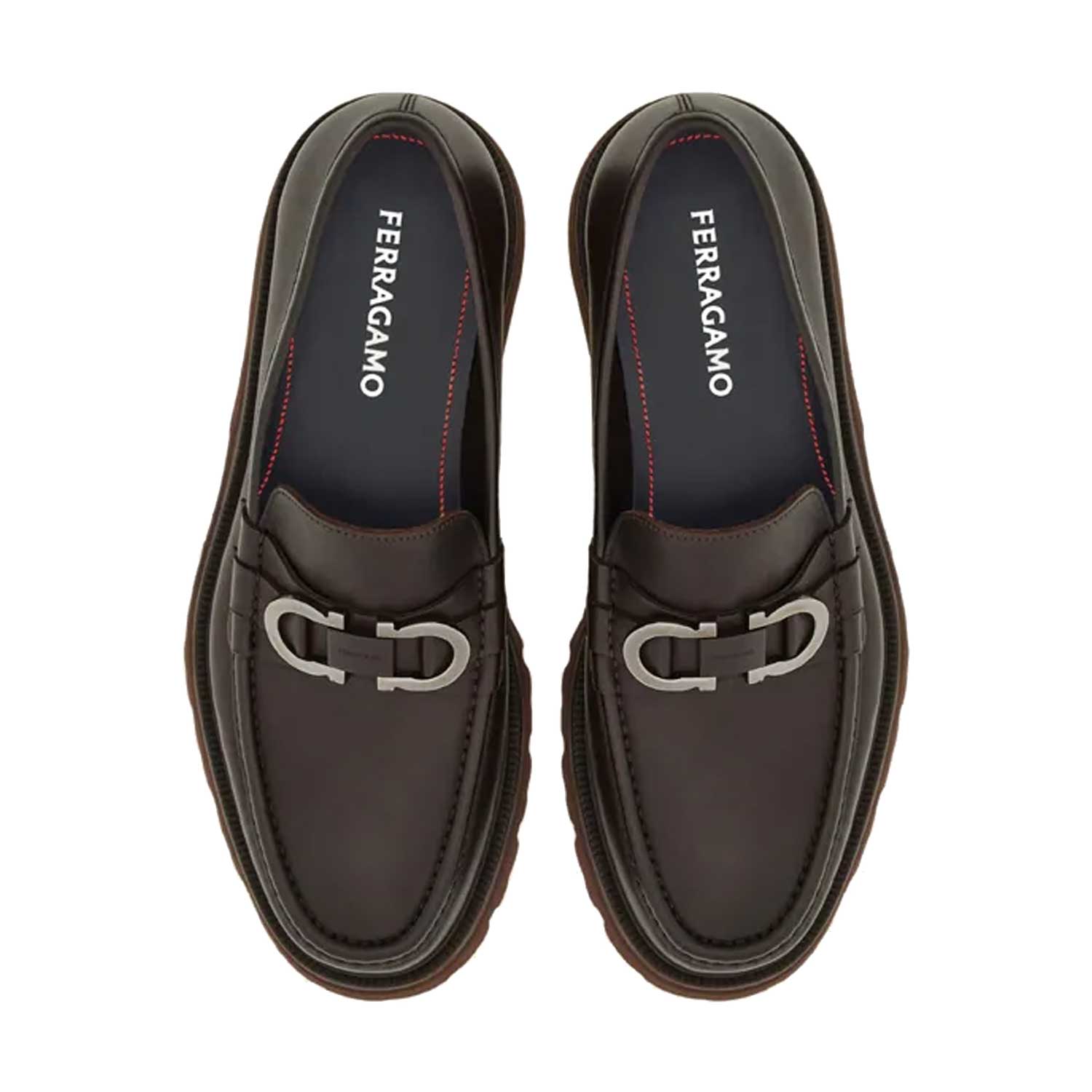 Ferragamo Shoes Cocoon Gancini Loafer
