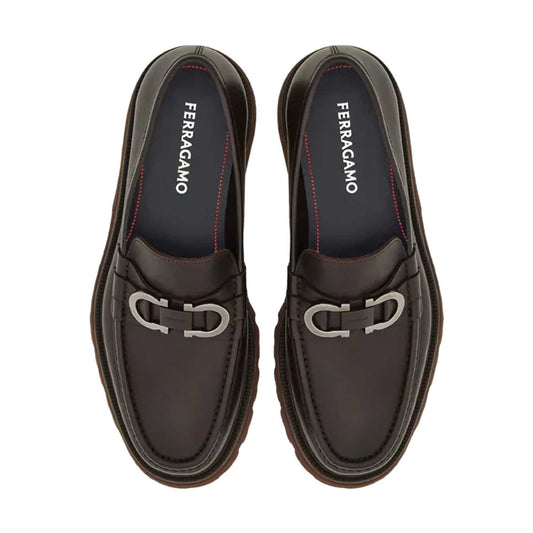 Ferragamo Shoes Cocoon Gancini Loafer