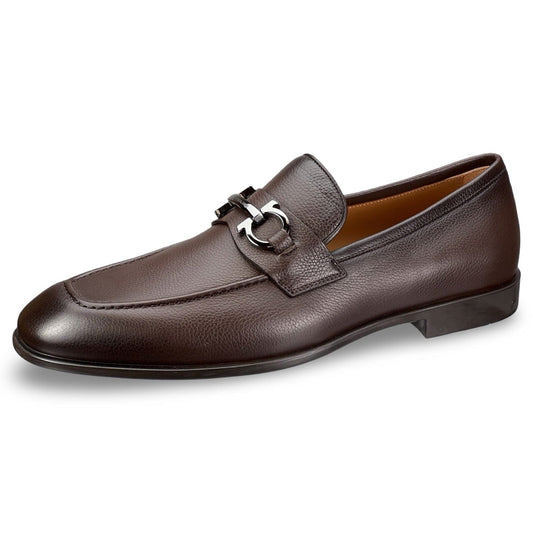 Ferragamo Shoes Foster Gancini Moccasin