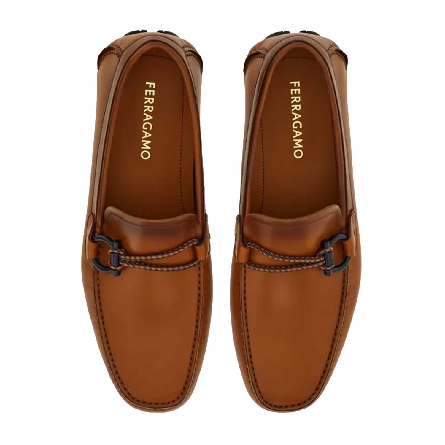 Ferragamo Shoes Front 4 Gancio Driver