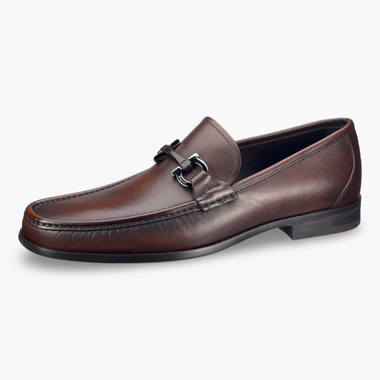 Ferragamo Shoes Grandioso 2 Gancini Bit Loafer