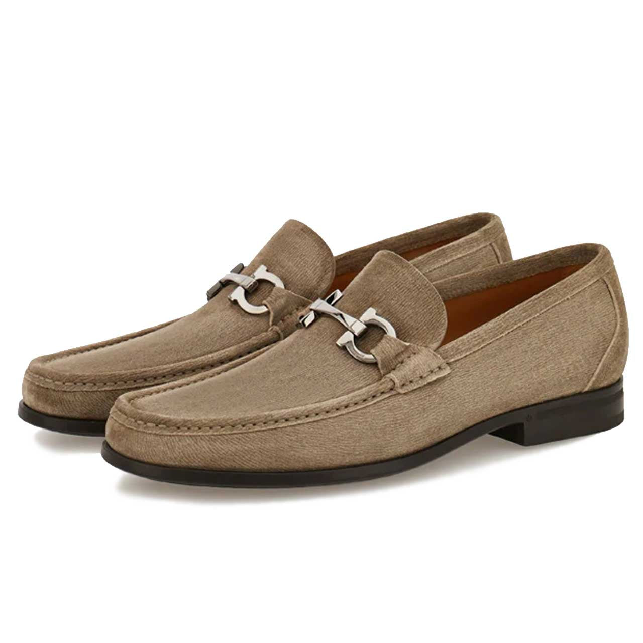Ferragamo Shoes Grandioso Gancini Bit Loafer