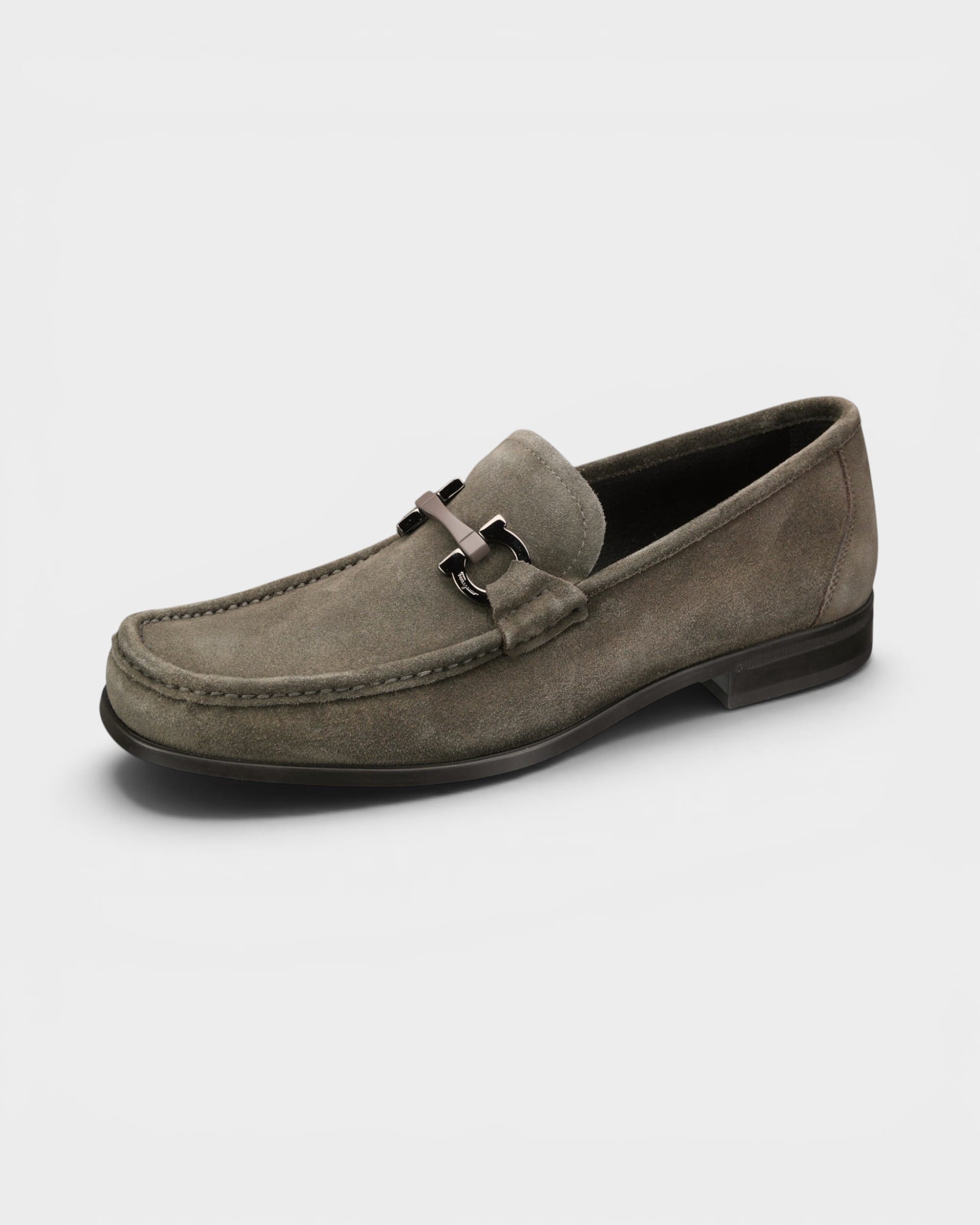 Ferragamo Shoes Grandioso Gancini Bit Loafer