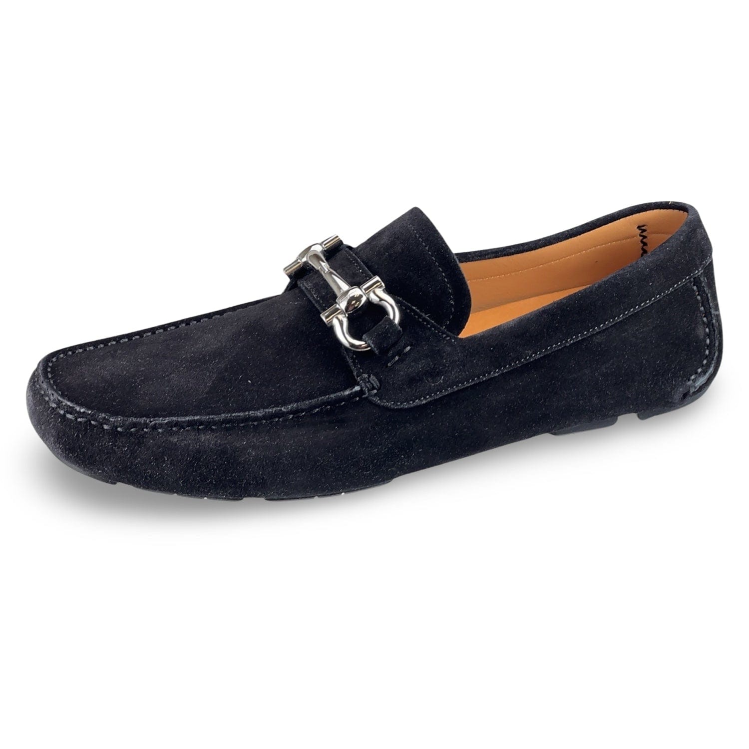 Ferragamo Shoes Parigi Eco Suede Driver