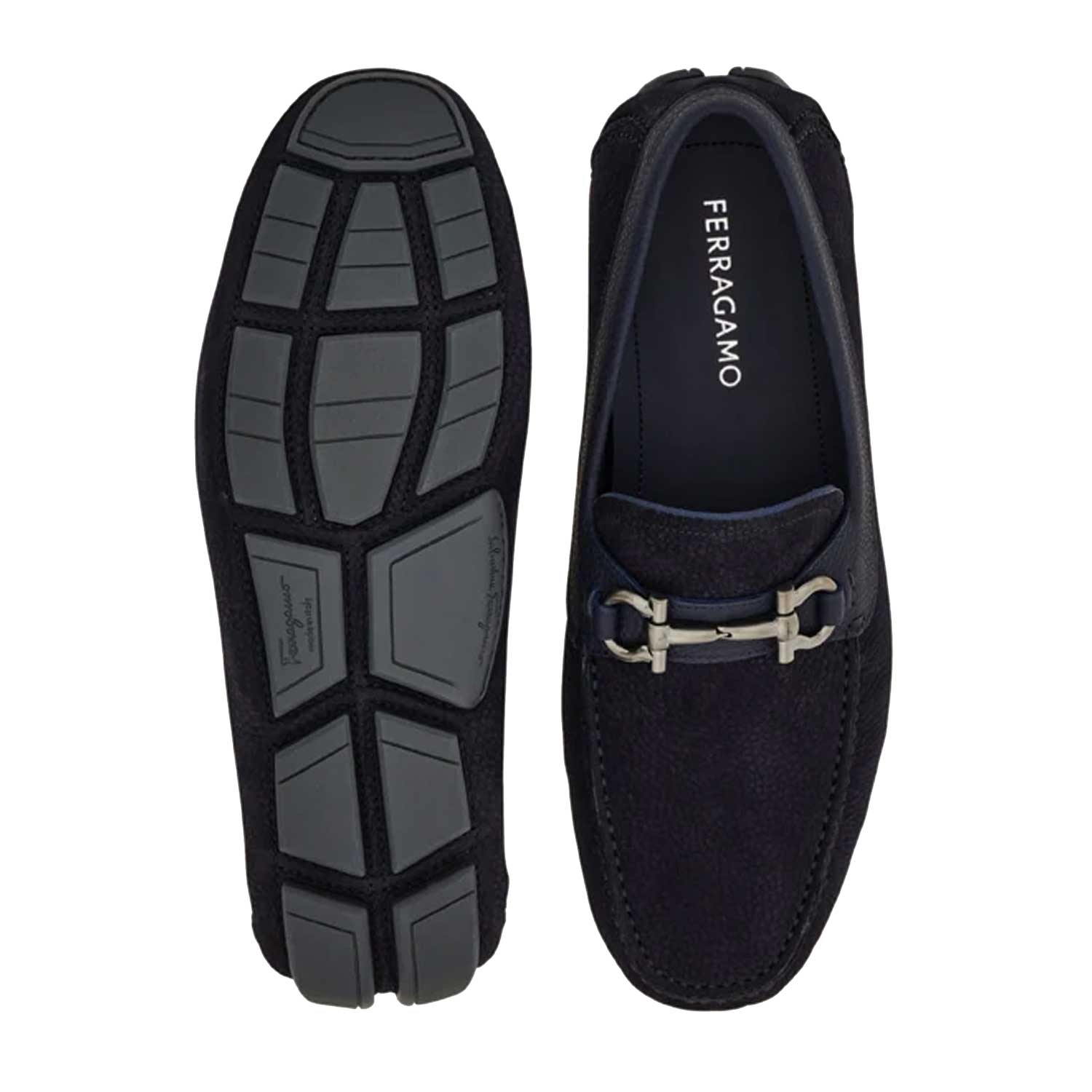 Ferragamo Shoes Parigi Gancini Driver