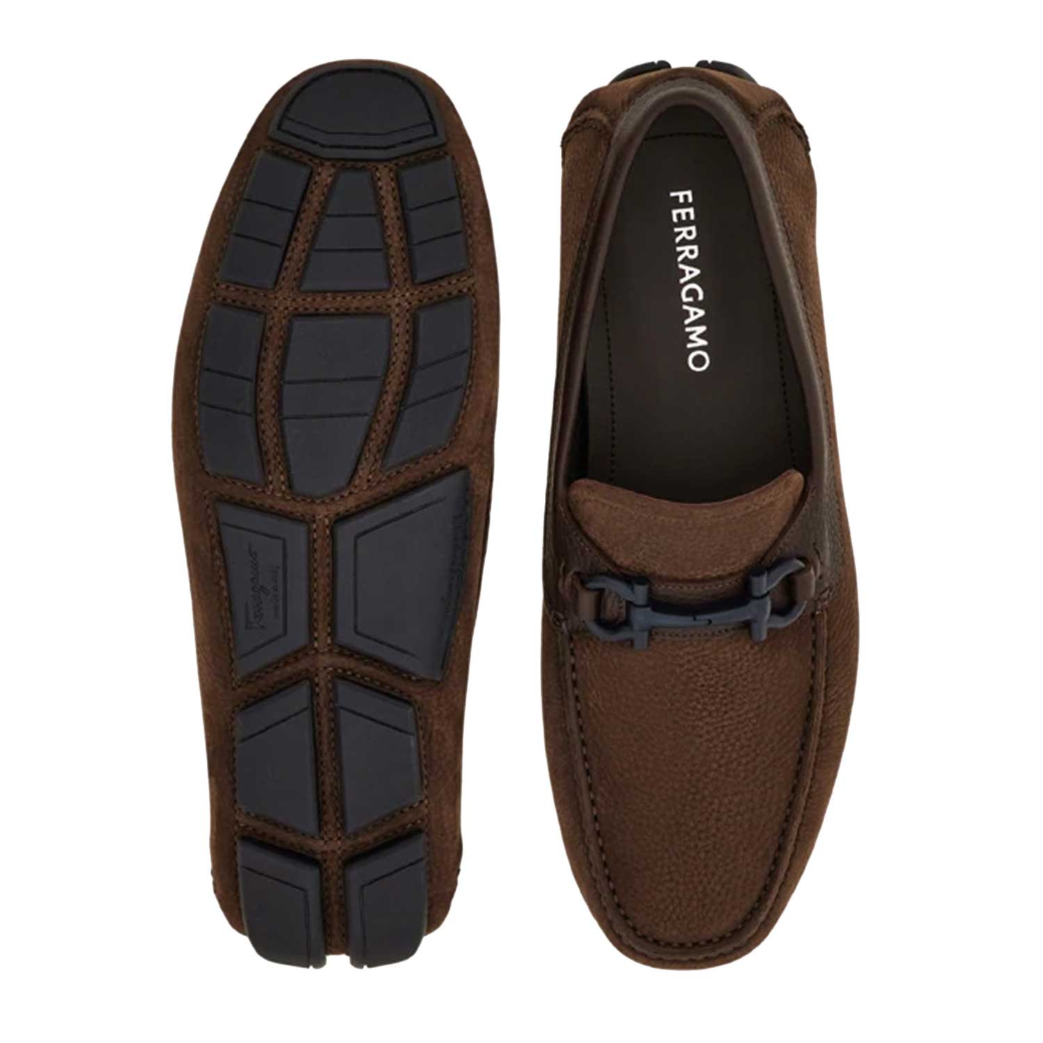 Ferragamo Shoes Parigi Gancini Driver
