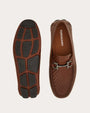 Ferragamo Shoes Parigi Woven Gancini Driver