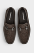 Ferragamo Shoes Supreme Tex Rafia Gancini Loafer