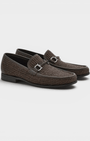 Ferragamo Shoes Supreme Tex Rafia Gancini Loafer