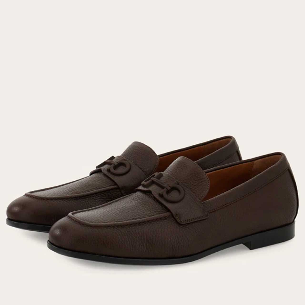 Ferragamo Shoes Touch Gancini Loafer