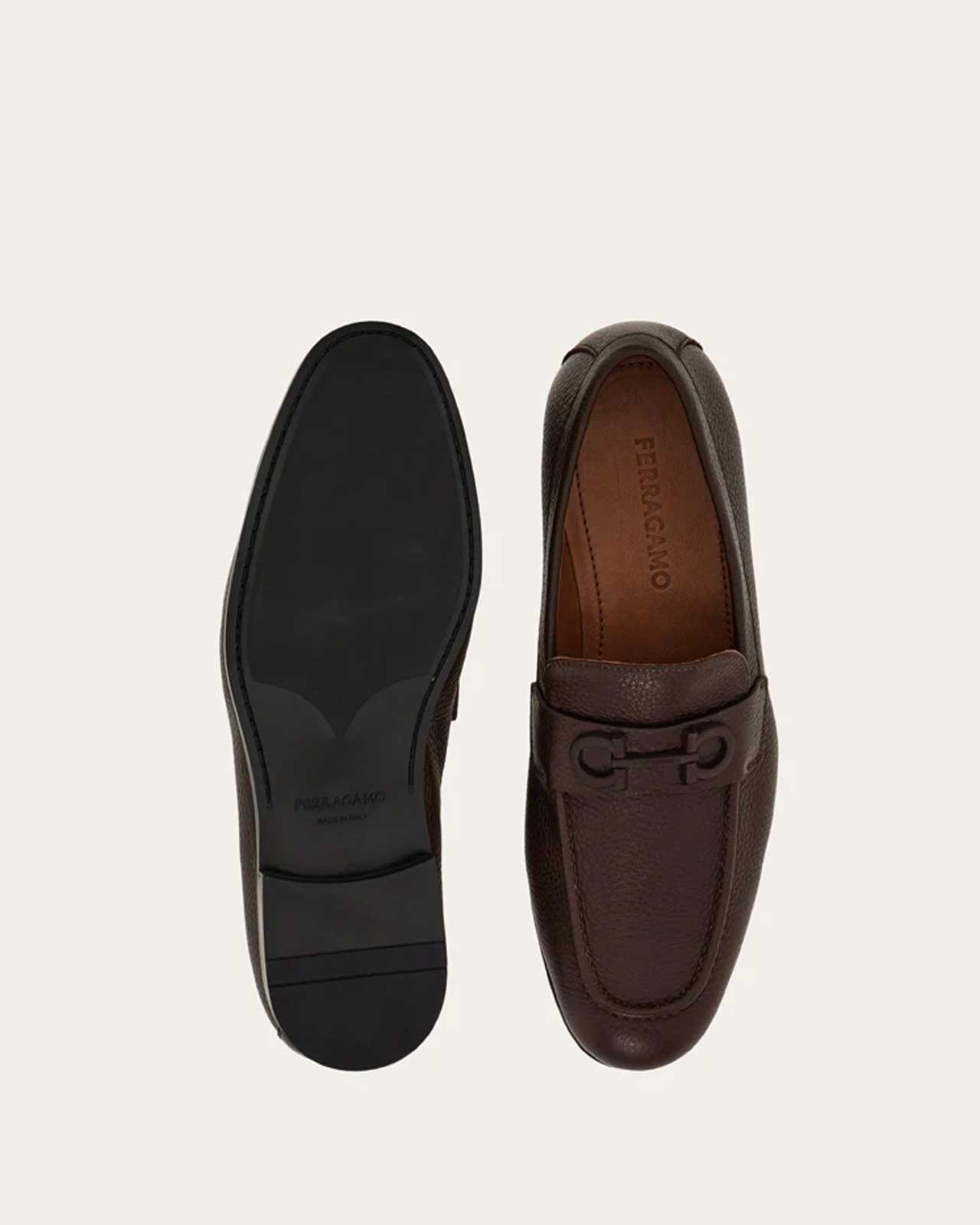 Ferragamo Shoes Touch Gancini Loafer