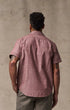 Filson Camp Shirt Short Sleeve Chambray Shirt in Sable