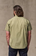 Filson Camp Shirt Washed Short Sleeve Feather Cloth Shirt in Lakebed