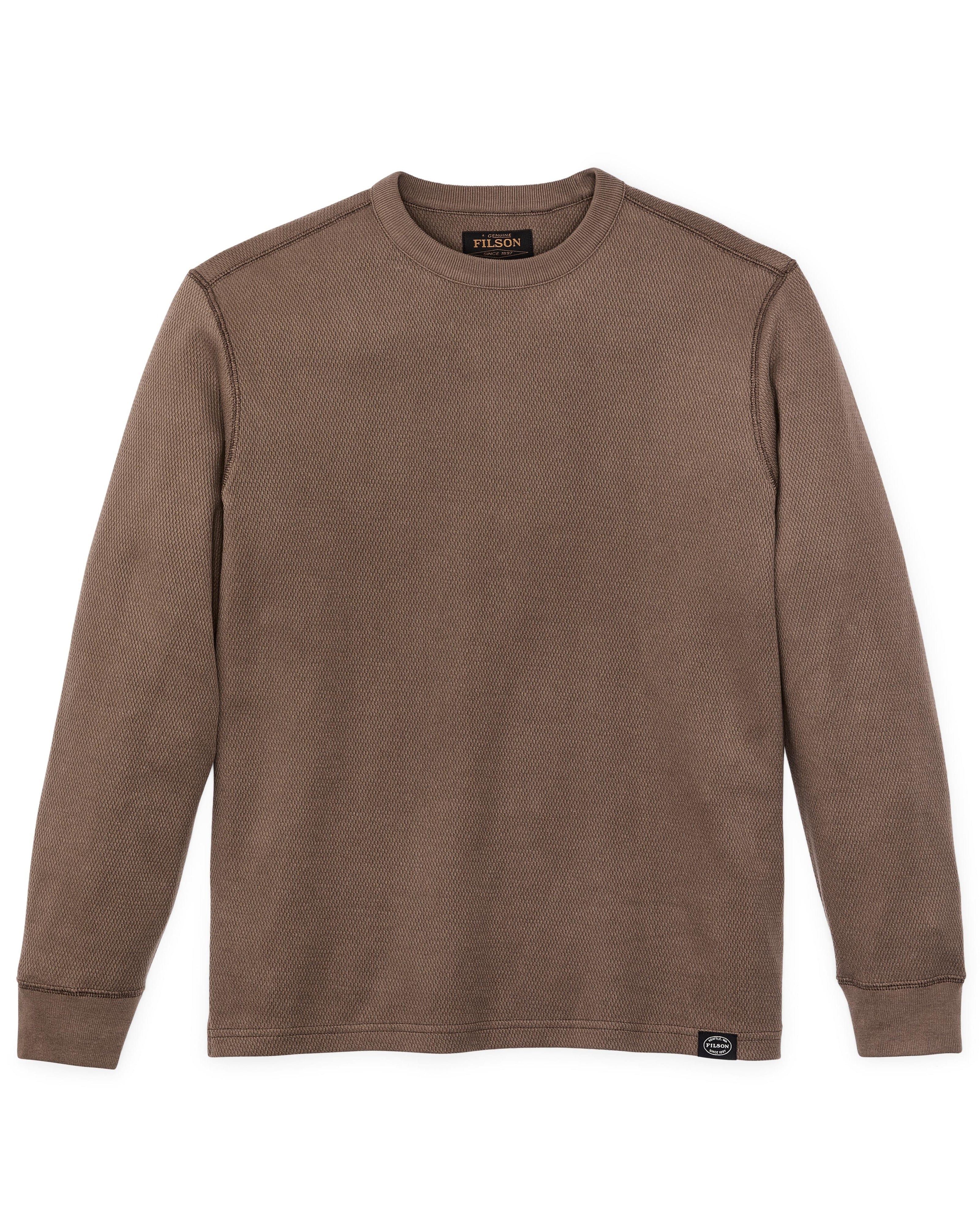 Filson Crew Necks & Hoodies Brown / M Waffle Knit Thermal Crewneck
