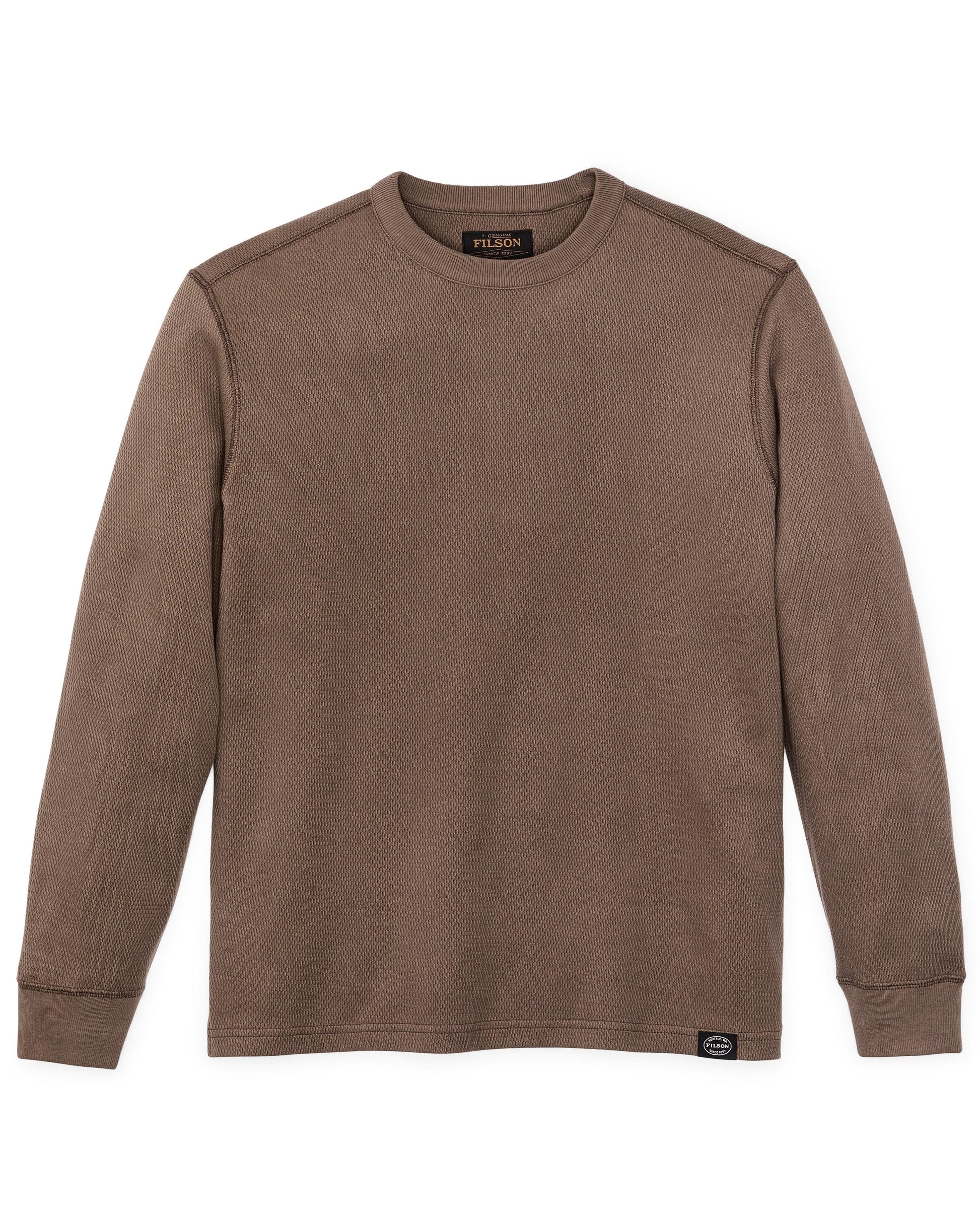 Filson Crew Necks & Hoodies Brown / M Waffle Knit Thermal Crewneck