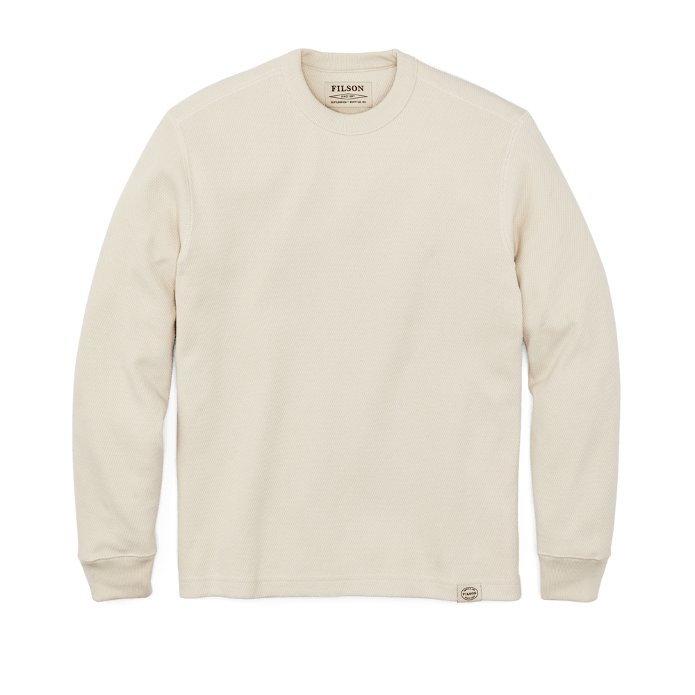 Filson Crew Necks & Hoodies Sand / S Waffle Knit Thermal Crewneck