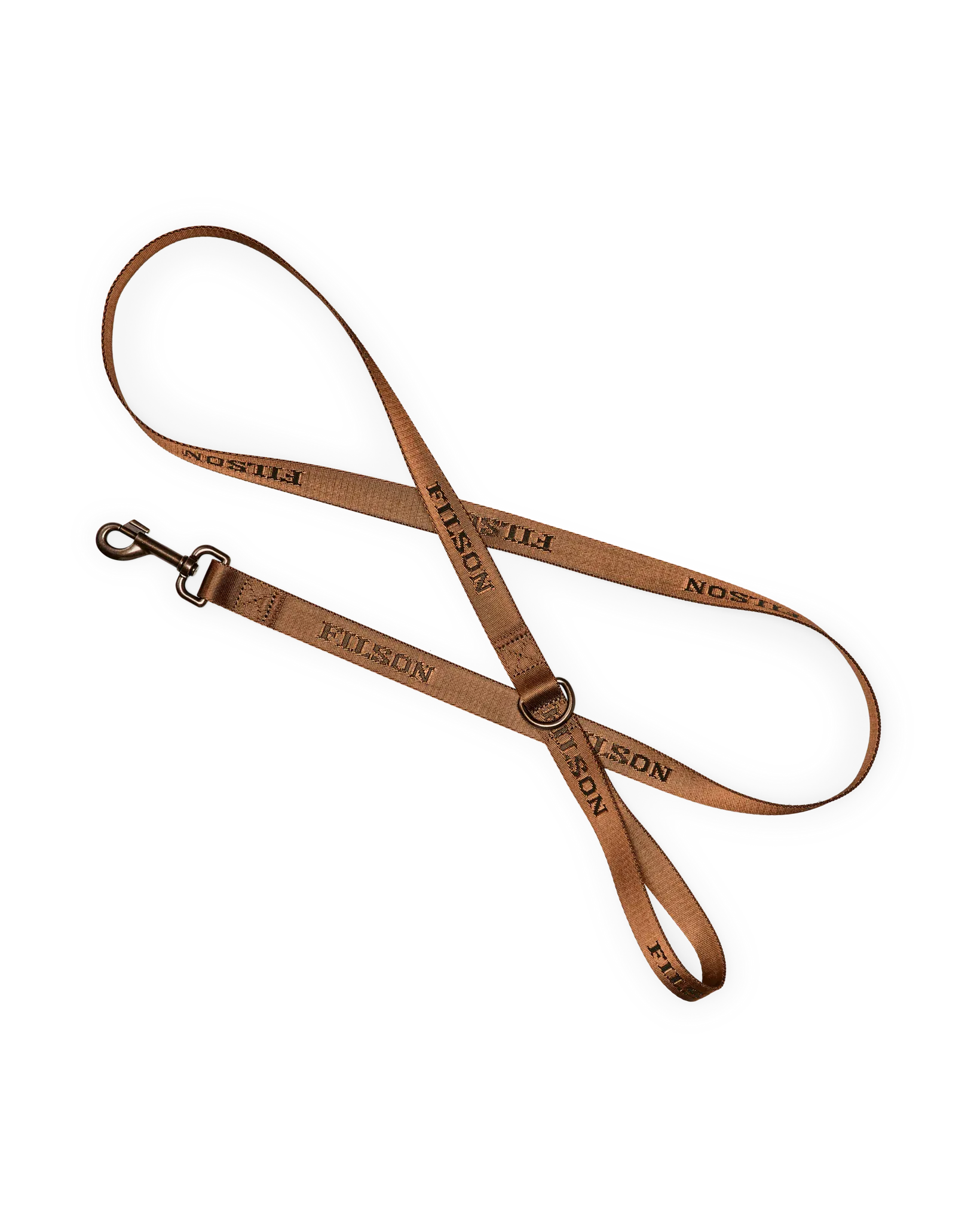 Filson Dogs 6ft Nylon Dog Leash in Whiskey