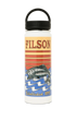 Filson Drinkwear White/ Dusk Fish / One Size 20 oz. Metal Water Bottle
